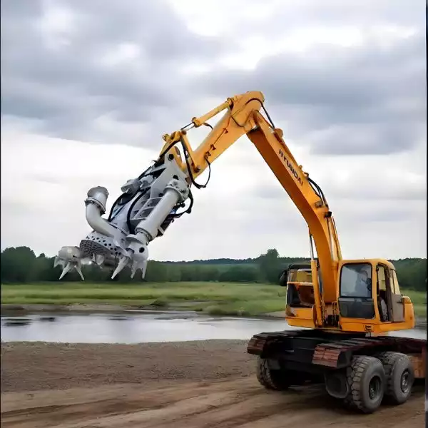 Excavator Mounted Hydraulic Submersible Slurry Pump (3)