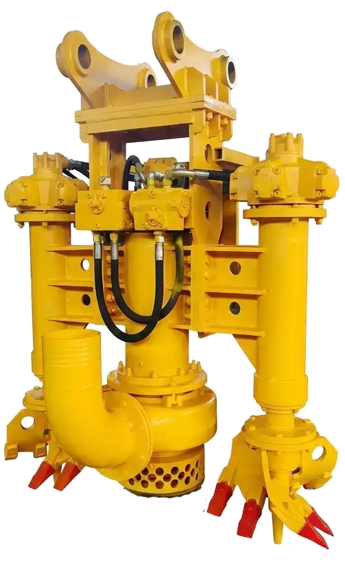 Excavator Dredge Pump Attachment